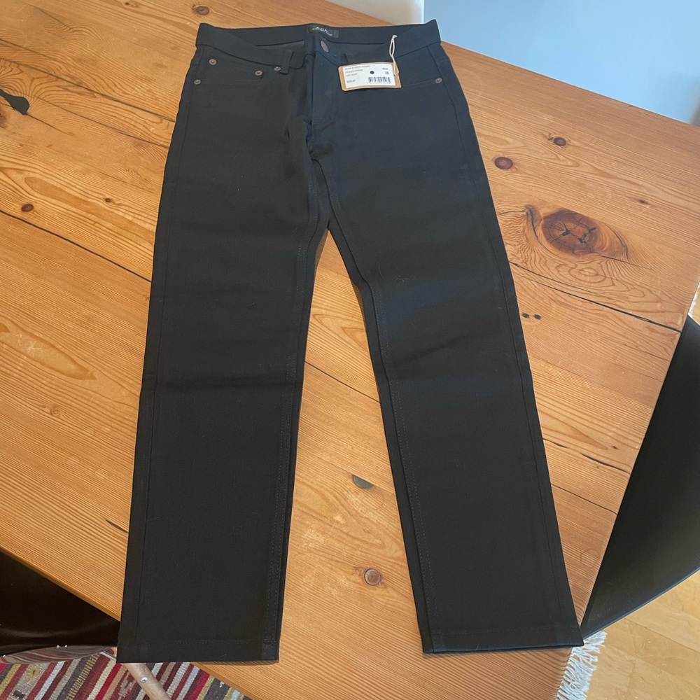 (NTW) A.P.C. Black Straight Jeans - women’s size 26